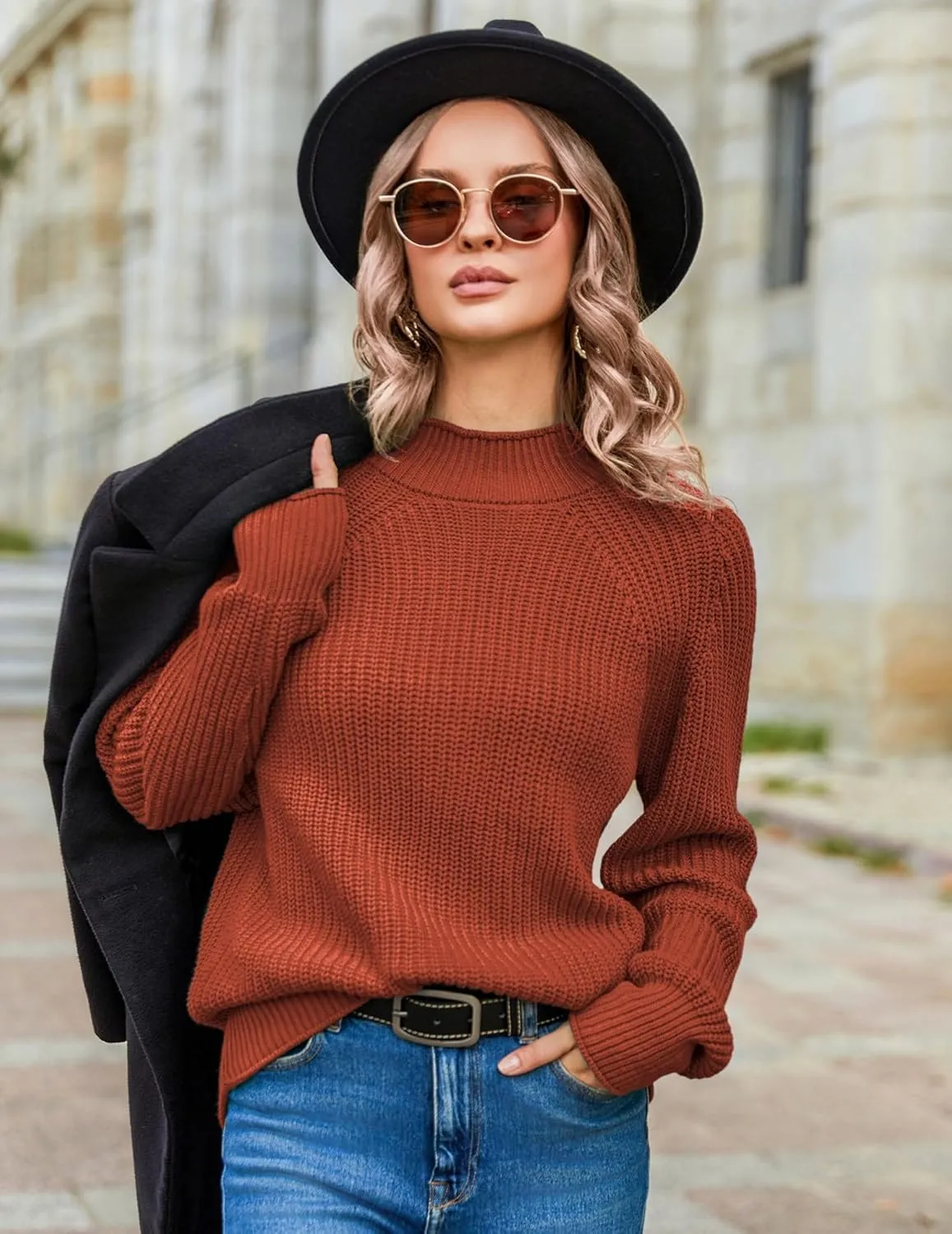 Zeagoo Pullover Women's Chunky Knit Jumper (DE Only)