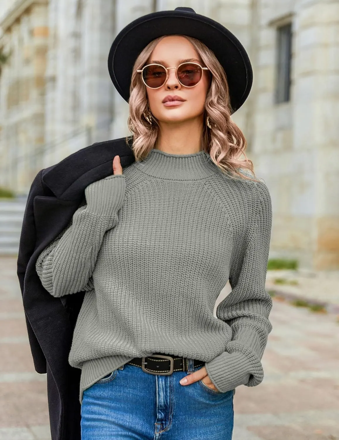Zeagoo Pullover Women's Chunky Knit Jumper (DE Only)